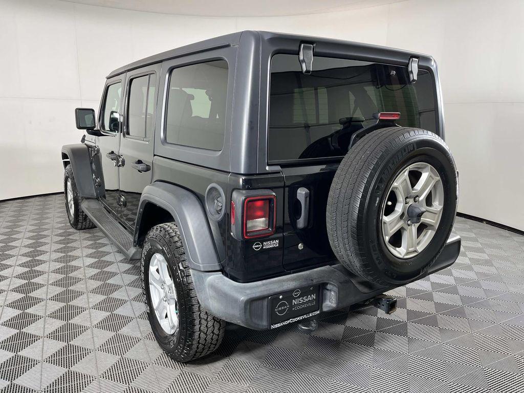 used 2020 Jeep Wrangler Unlimited car, priced at $22,499