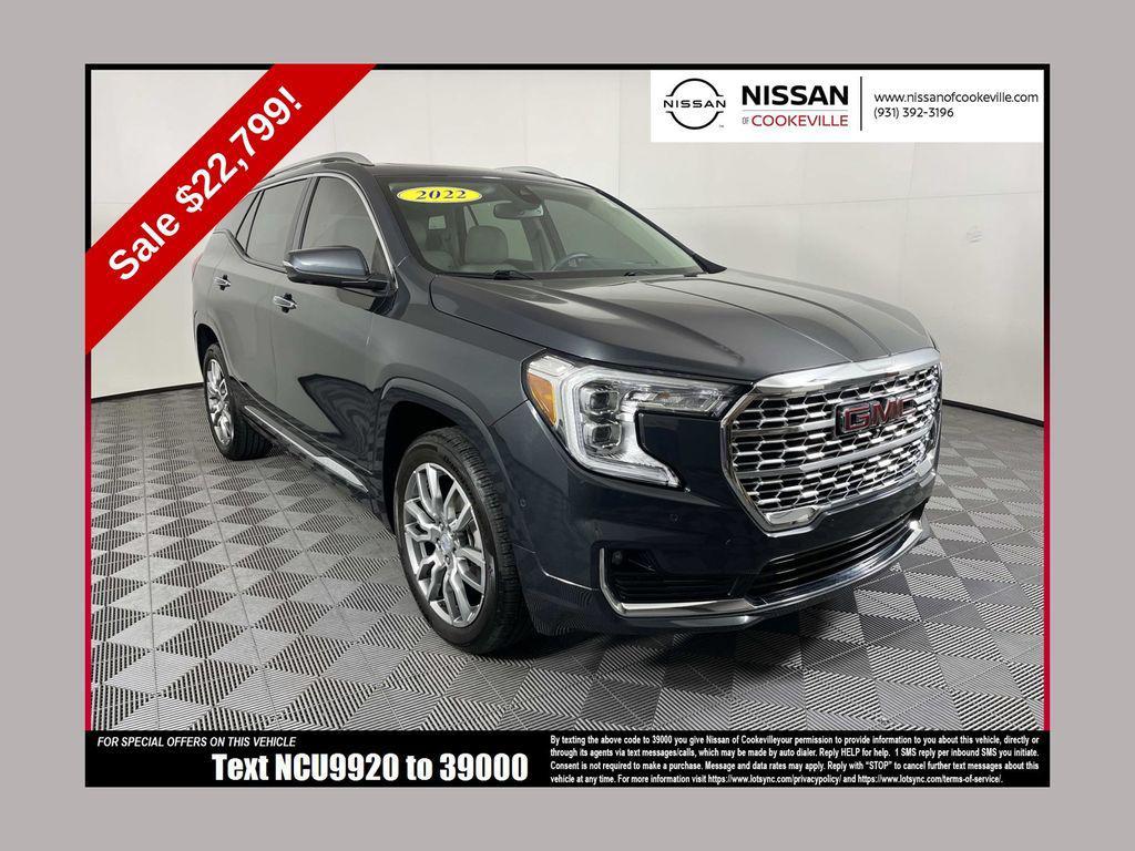 used 2022 GMC Terrain car, priced at $22,799