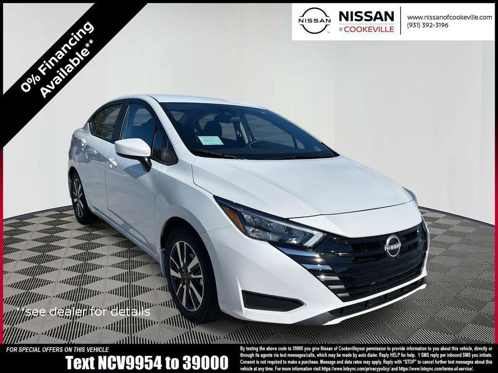 new 2025 Nissan Versa car, priced at $18,644