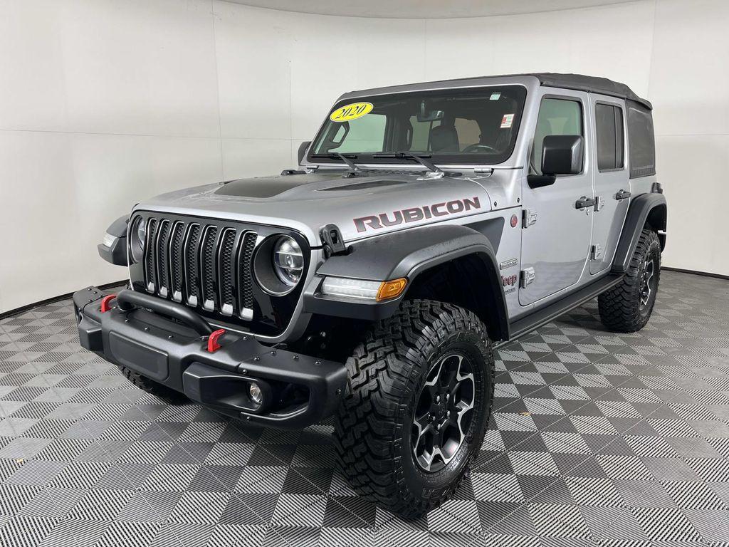 used 2020 Jeep Wrangler Unlimited car, priced at $32,499