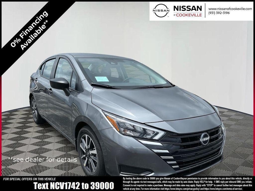 new 2025 Nissan Versa car, priced at $18,187