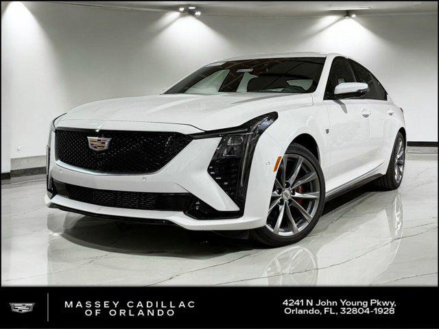 new 2025 Cadillac CT5 car, priced at $53,083