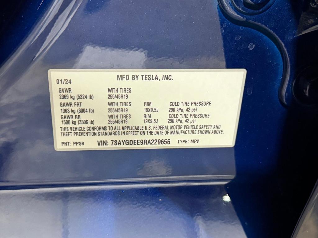 used 2024 Tesla Model Y car, priced at $36,999