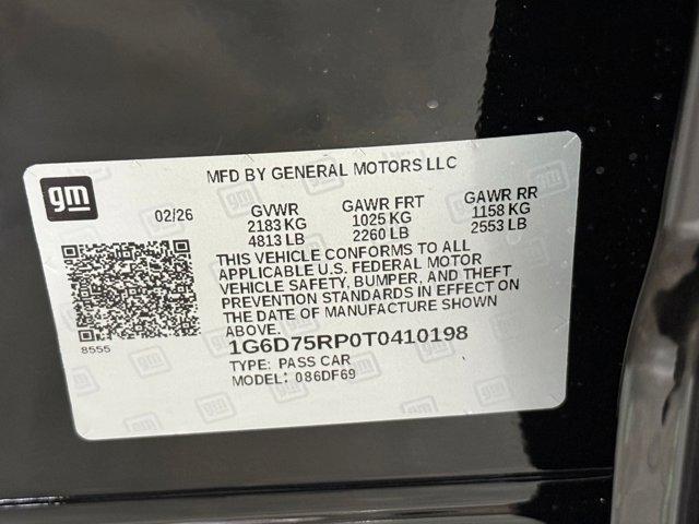 new 2026 Cadillac CT4-V car, priced at $71,561