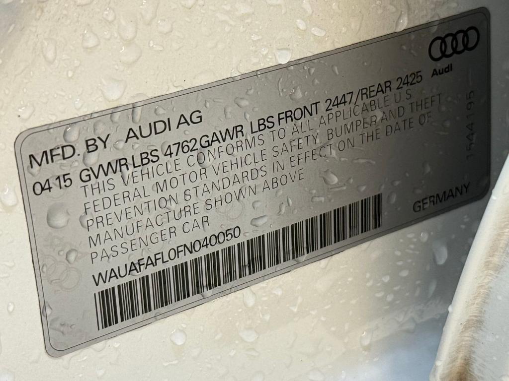 used 2015 Audi A4 car, priced at $5,499