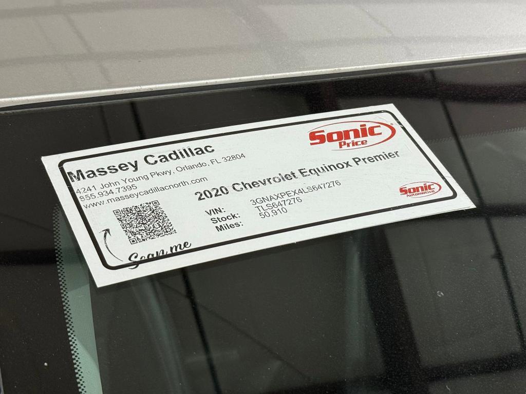used 2020 Chevrolet Equinox car, priced at $17,497