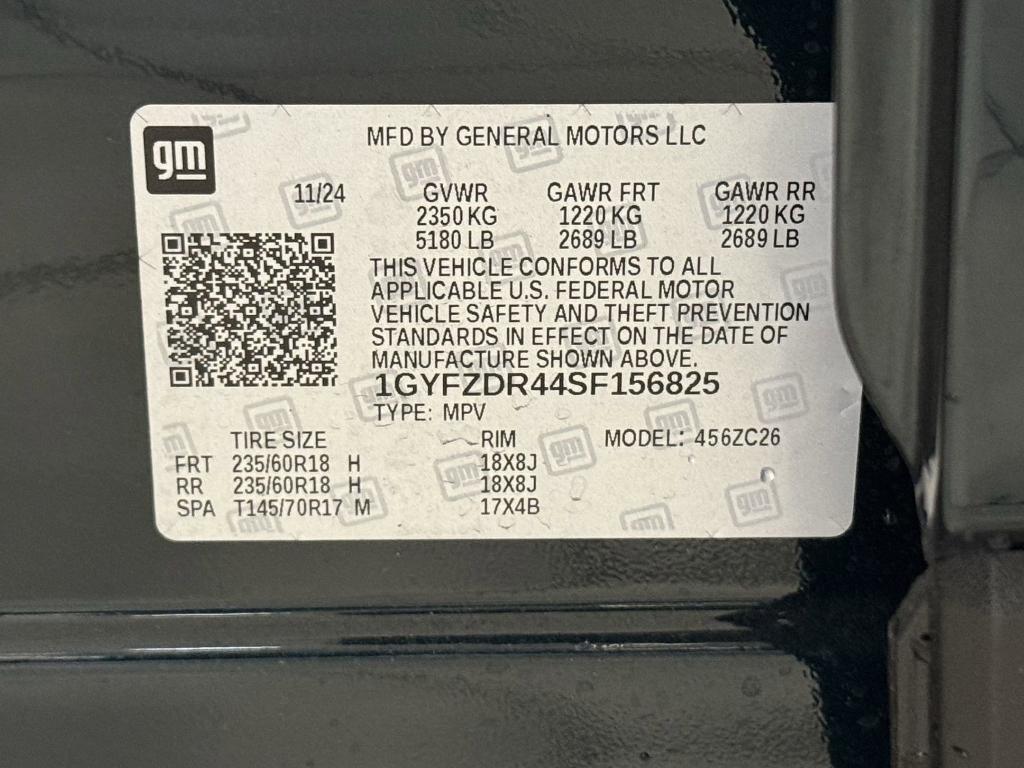 new 2025 Cadillac XT4 car, priced at $46,214