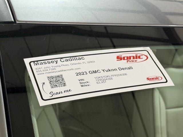 used 2023 GMC Yukon car, priced at $47,999