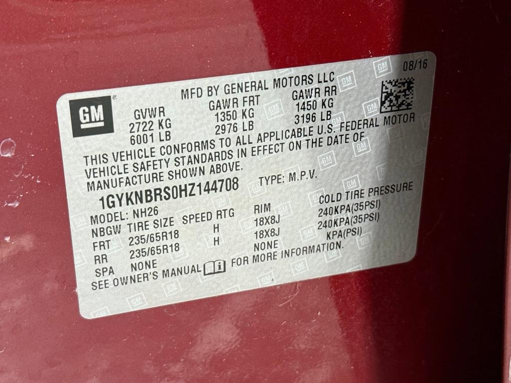 used 2017 Cadillac XT5 car, priced at $16,999