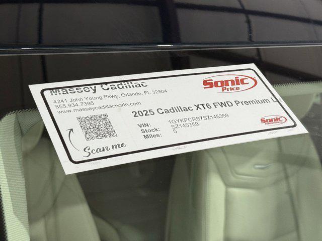 new 2025 Cadillac XT6 car, priced at $56,813