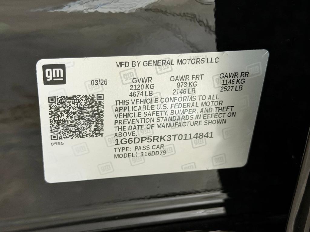 new 2026 Cadillac CT5 car, priced at $54,441