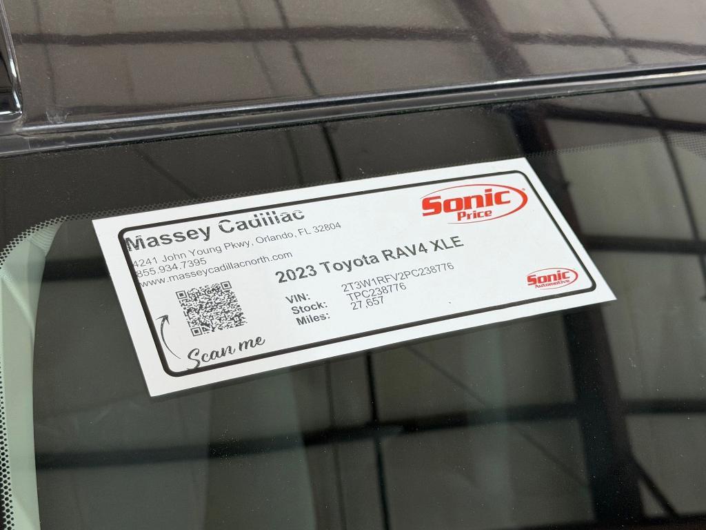 used 2023 Toyota RAV4 car, priced at $29,999