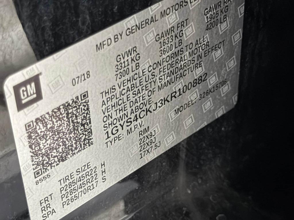 used 2019 Cadillac Escalade car, priced at $27,998