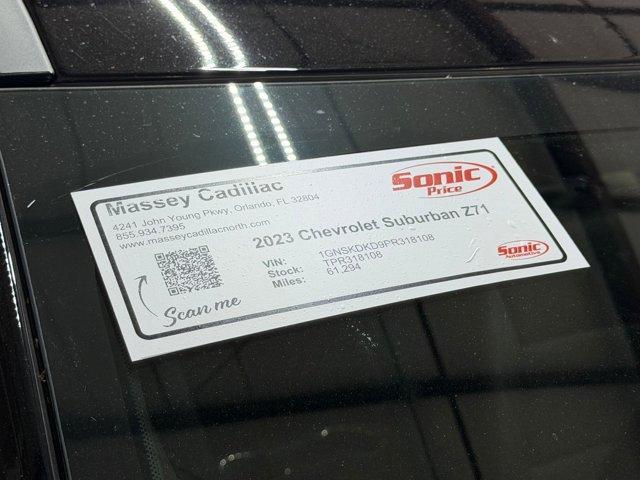 used 2023 Chevrolet Suburban car, priced at $53,999