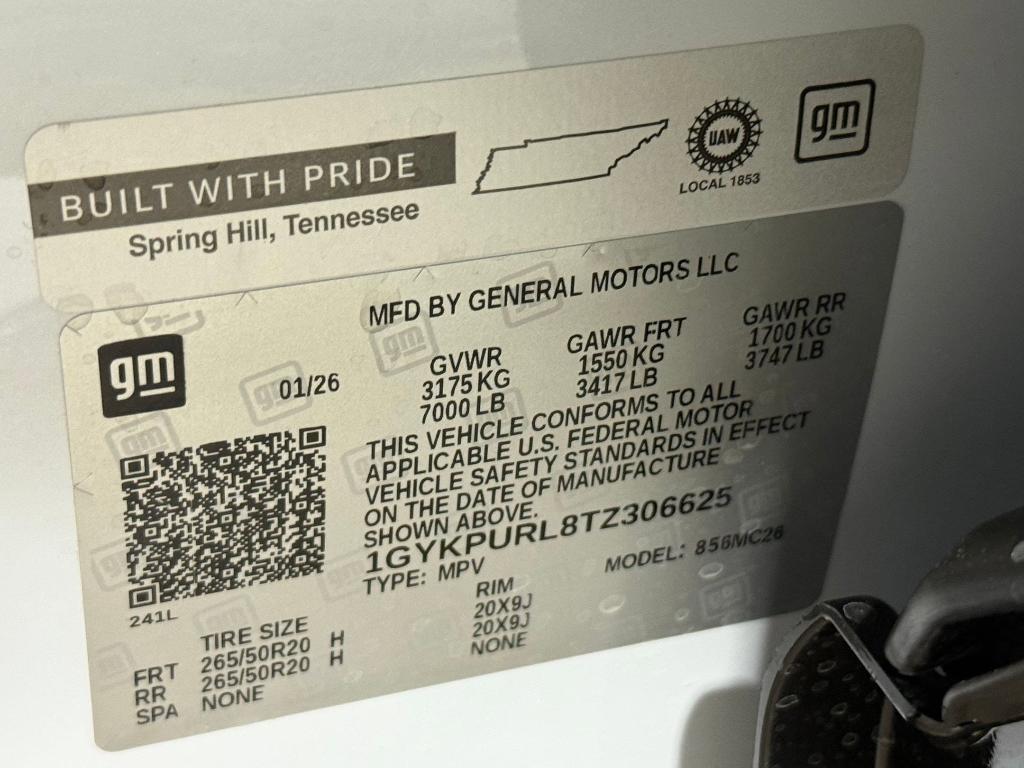 new 2026 Cadillac LYRIQ car, priced at $61,011