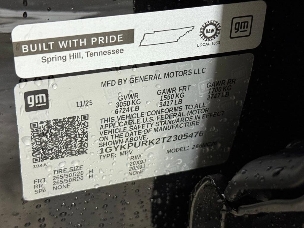 new 2026 Cadillac LYRIQ car, priced at $61,811