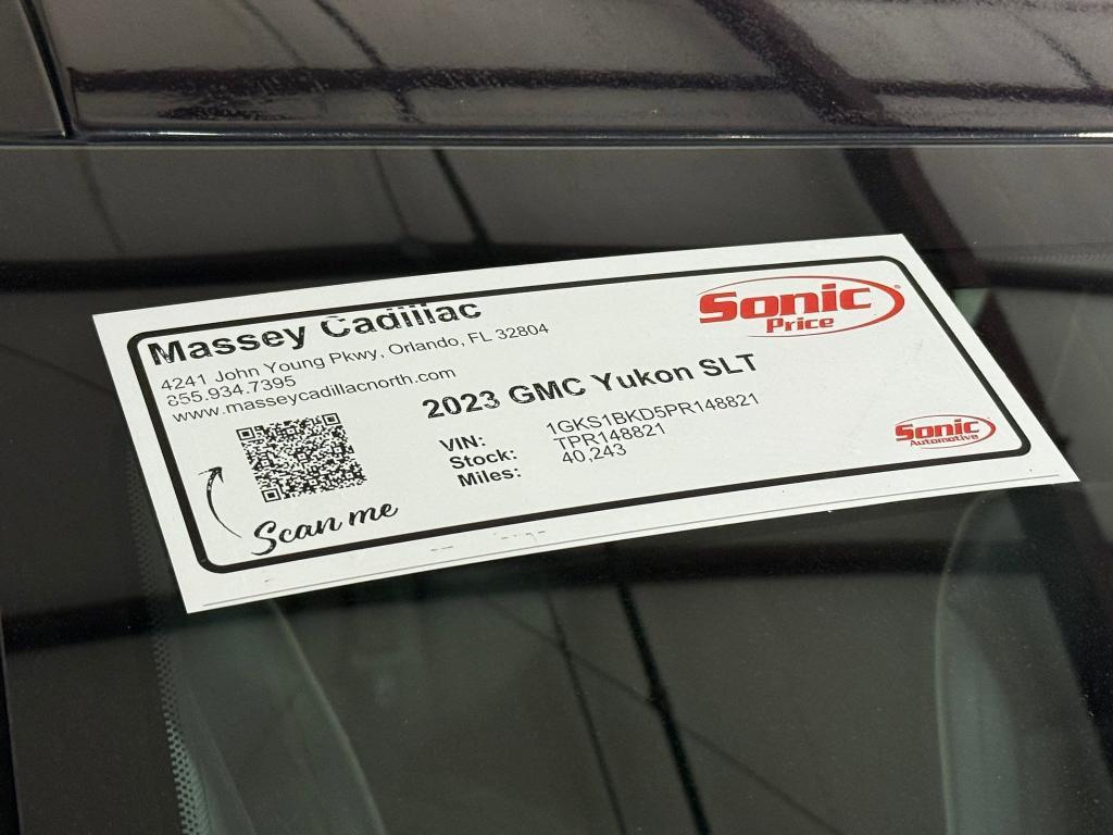 used 2023 GMC Yukon car, priced at $50,998