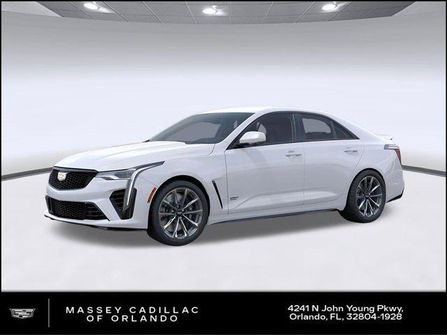new 2026 Cadillac CT4-V car, priced at $68,791