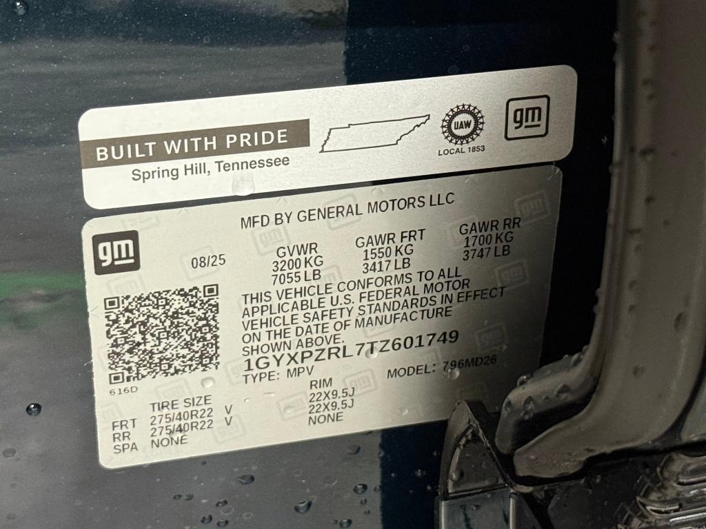 new 2026 Cadillac LYRIQ car, priced at $79,712