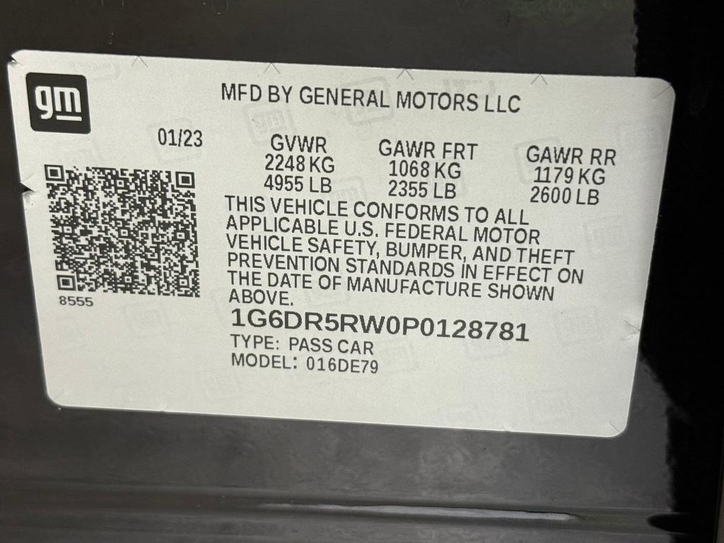 used 2023 Cadillac CT5-V car, priced at $41,999