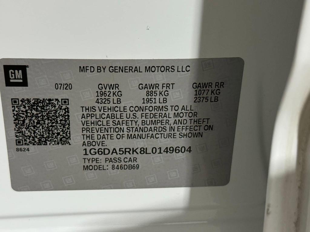 used 2020 Cadillac CT4 car, priced at $13,498