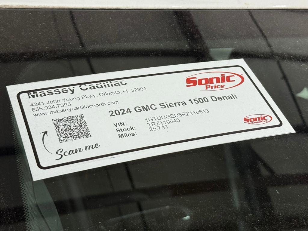 used 2024 GMC Sierra 1500 car, priced at $54,998