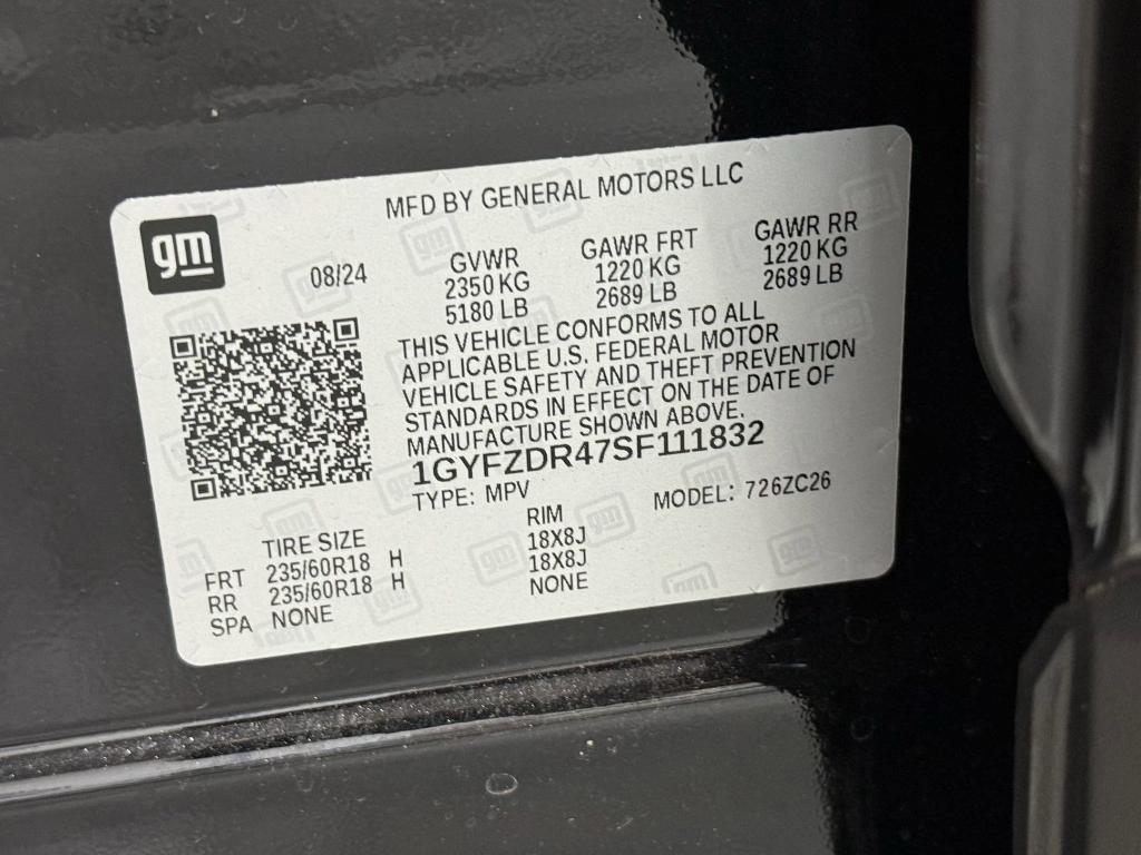 new 2025 Cadillac XT4 car, priced at $44,083