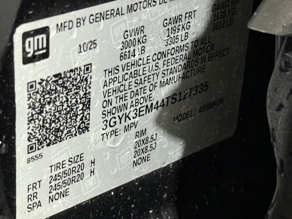 new 2026 Cadillac OPTIQ car, priced at $56,491