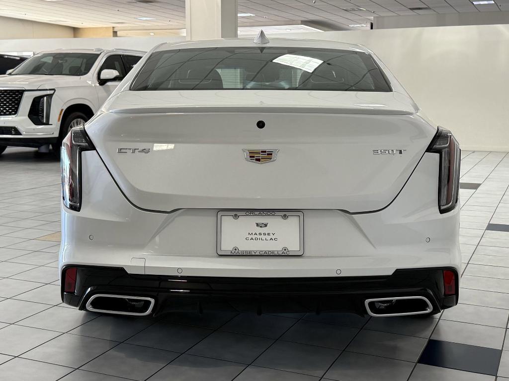 new 2025 Cadillac CT4 car, priced at $46,464