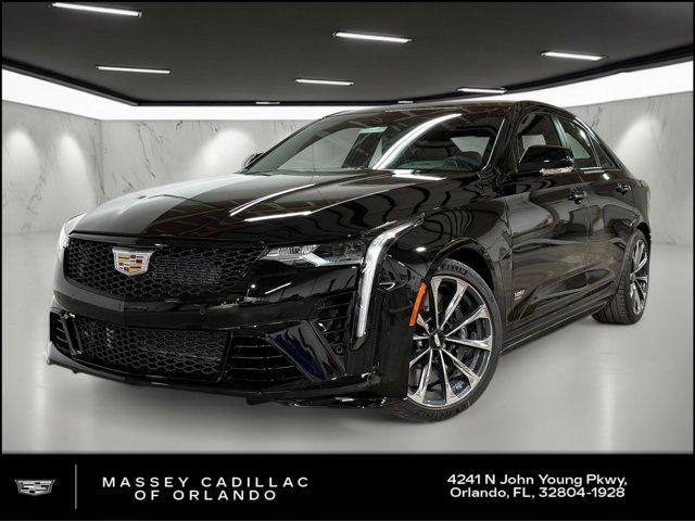 new 2026 Cadillac CT4-V car, priced at $71,561