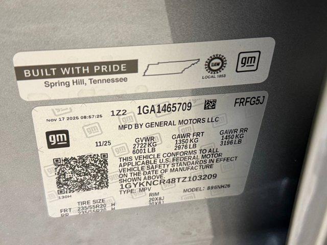 new 2026 Cadillac XT5 car, priced at $54,391