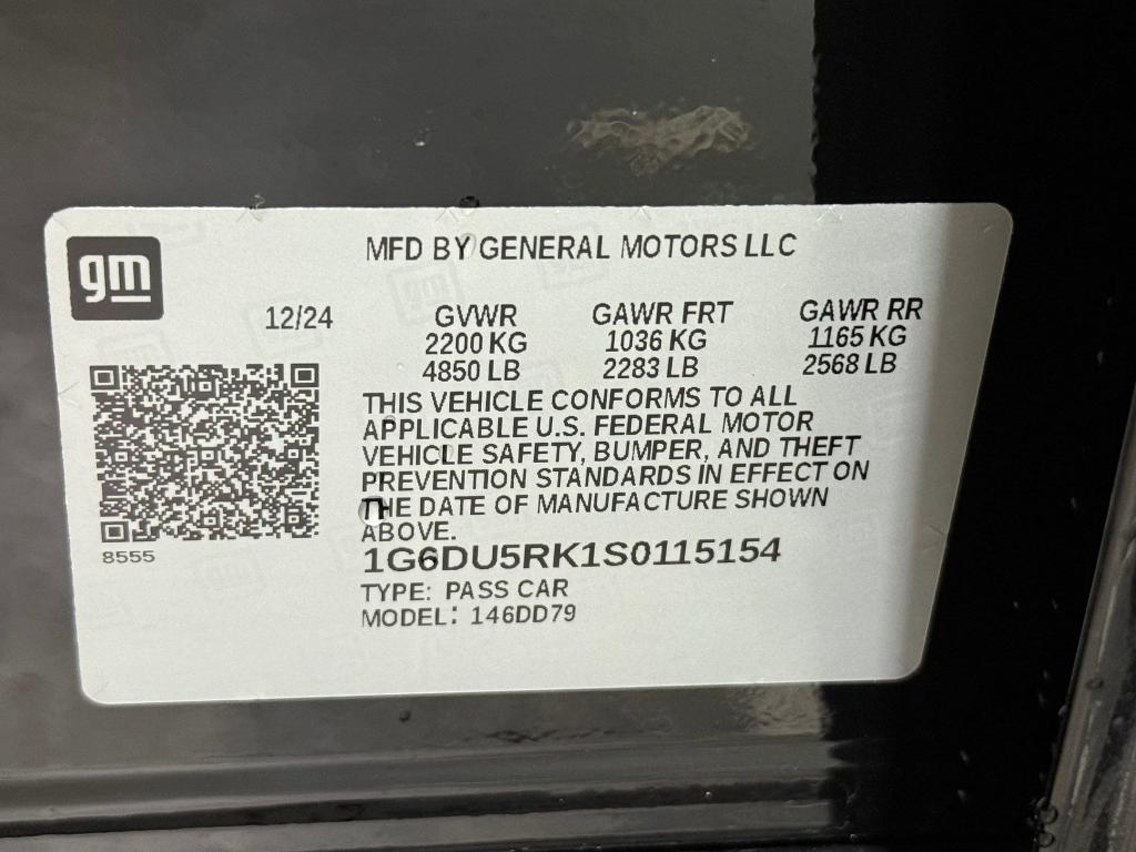 new 2025 Cadillac CT5 car, priced at $63,331