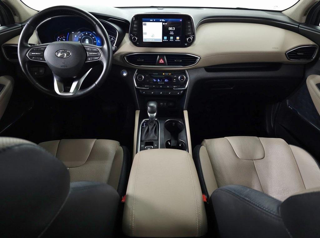 used 2020 Hyundai Santa Fe car, priced at $16,200
