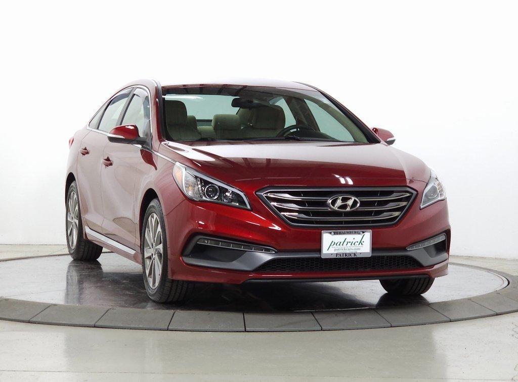 used 2015 Hyundai Sonata car, priced at $14,500