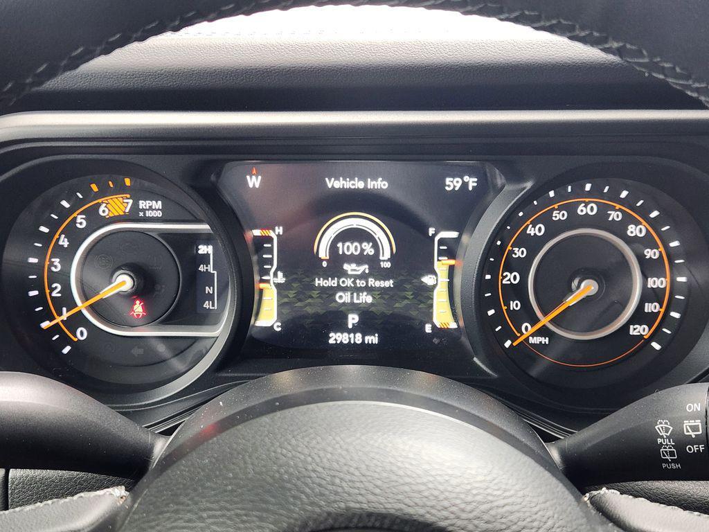 used 2025 Jeep Wrangler car, priced at $34,999