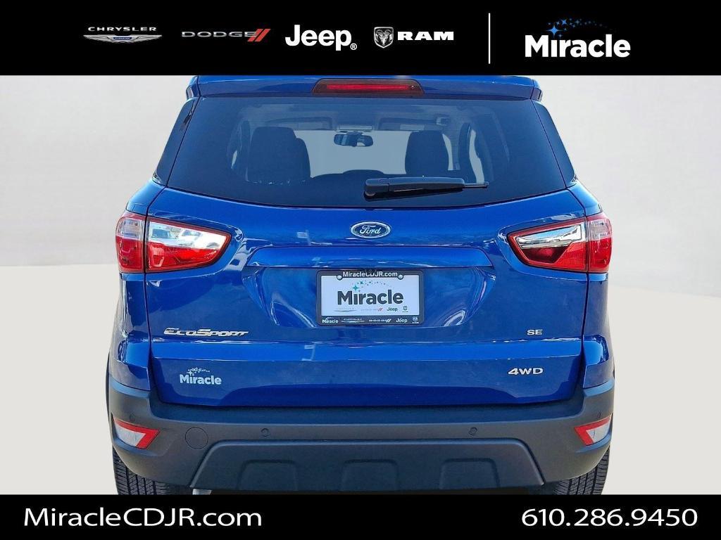 used 2022 Ford EcoSport car, priced at $18,000