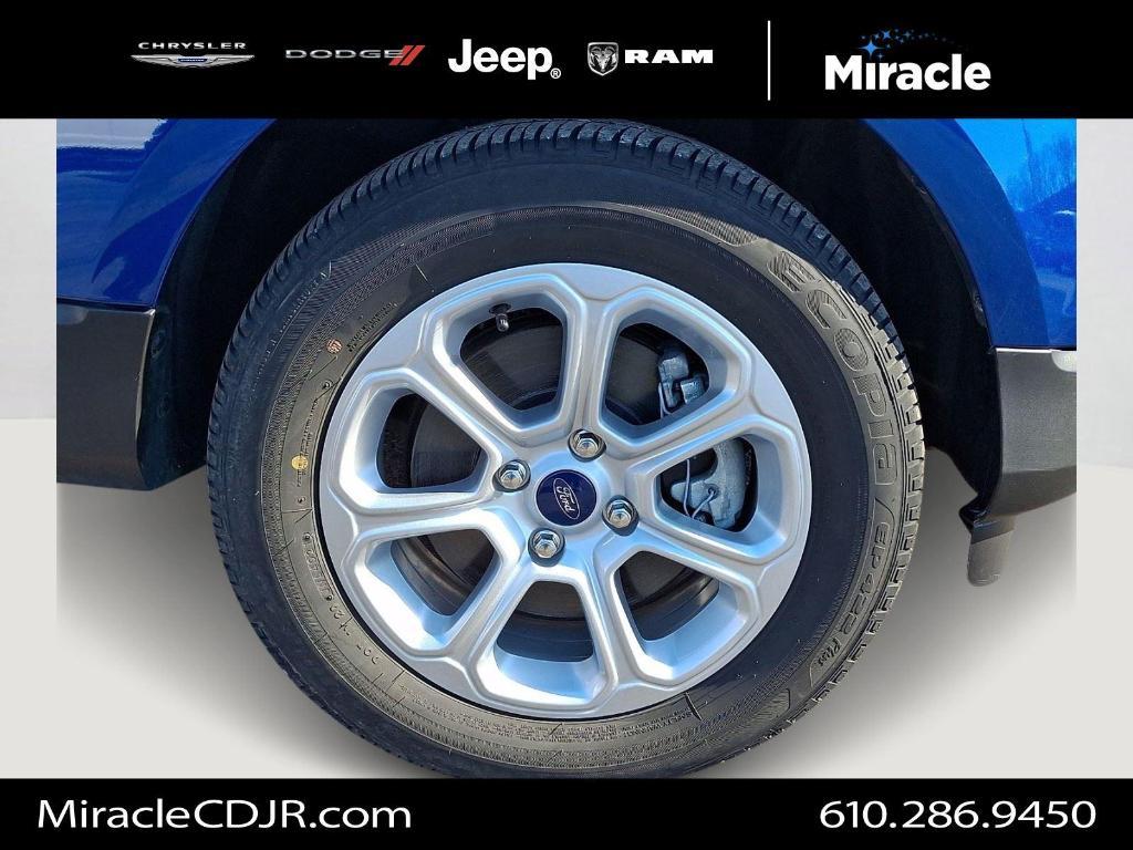 used 2022 Ford EcoSport car, priced at $18,000