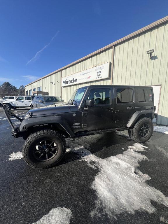used 2017 Jeep Wrangler Unlimited car, priced at $17,995
