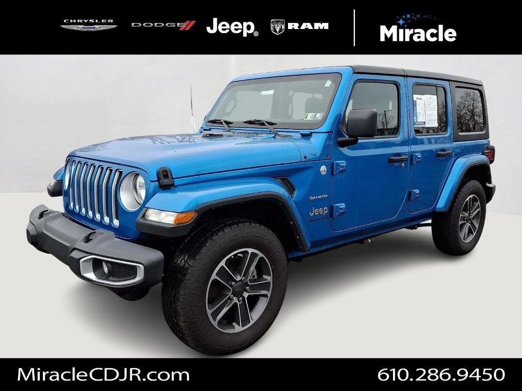 used 2023 Jeep Wrangler car, priced at $29,500