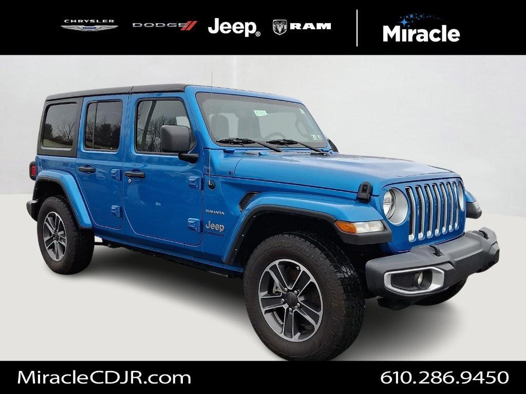 used 2023 Jeep Wrangler car, priced at $30,105