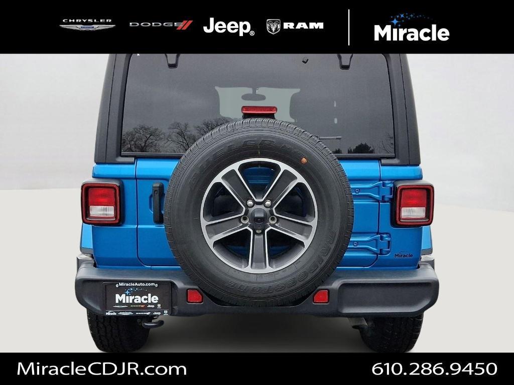 used 2023 Jeep Wrangler car, priced at $29,500