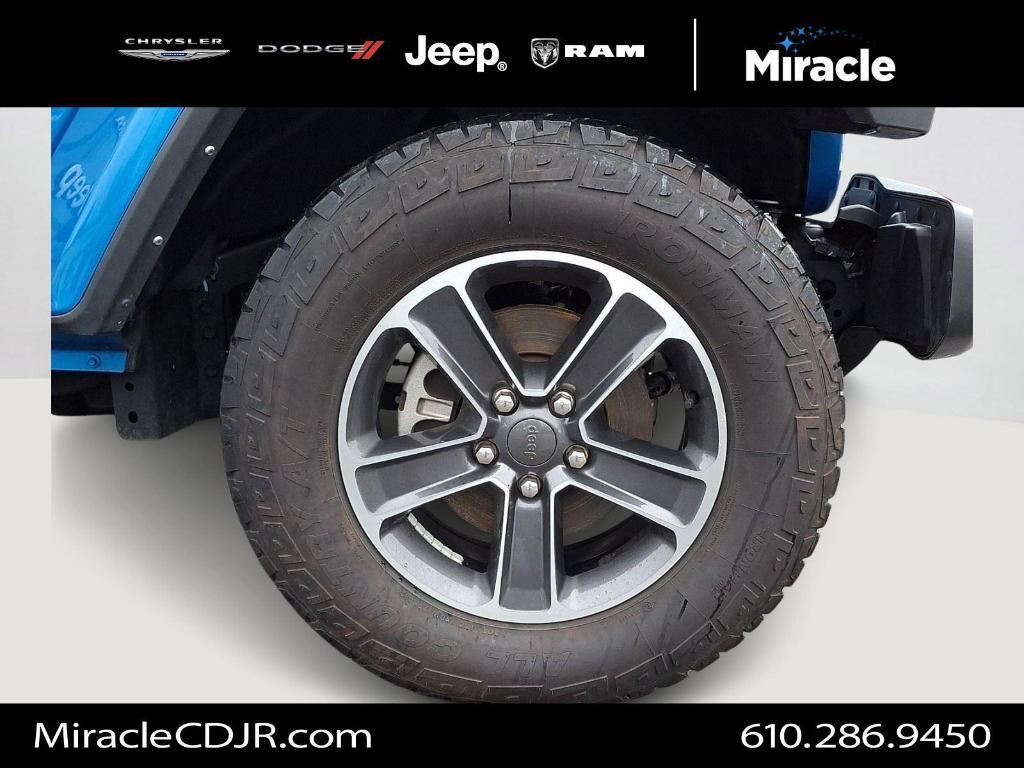 used 2023 Jeep Wrangler car, priced at $29,500