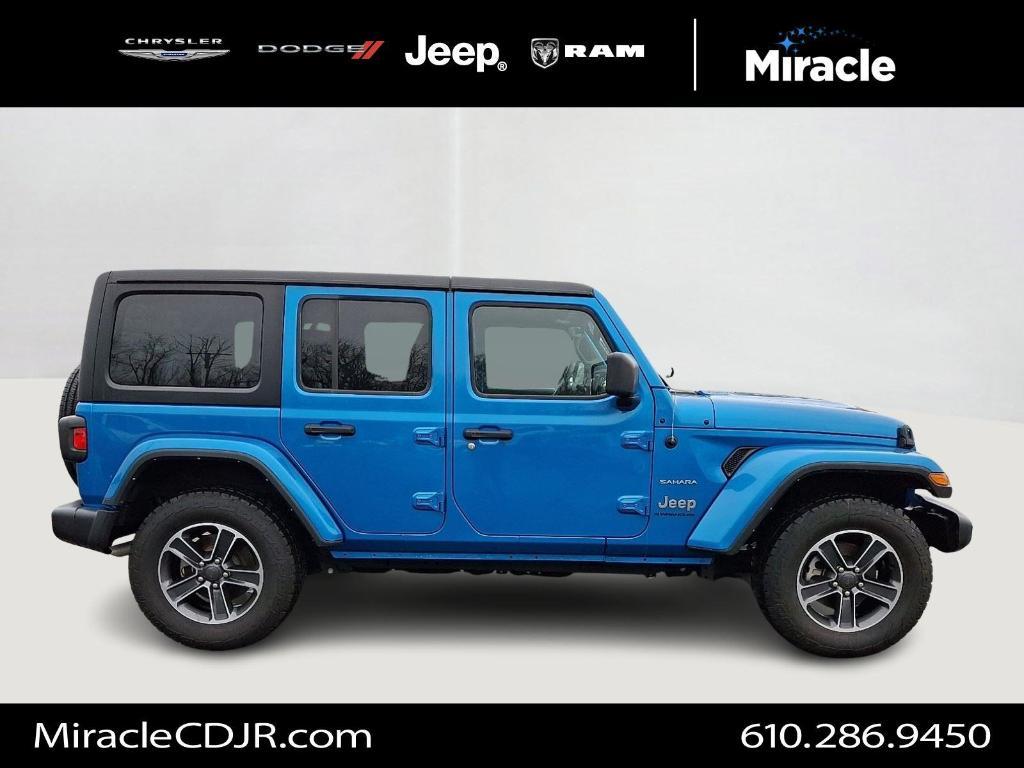 used 2023 Jeep Wrangler car, priced at $29,500