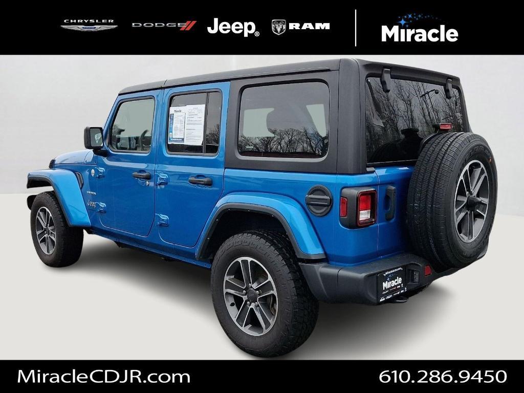 used 2023 Jeep Wrangler car, priced at $29,500