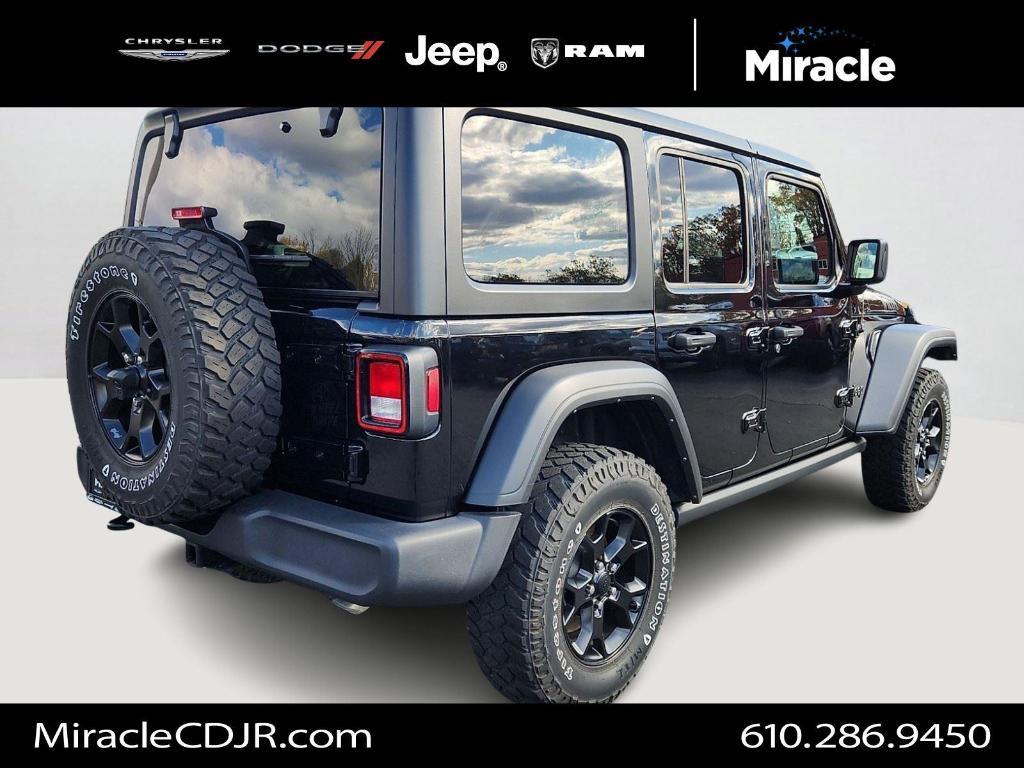 used 2022 Jeep Wrangler Unlimited car, priced at $32,495