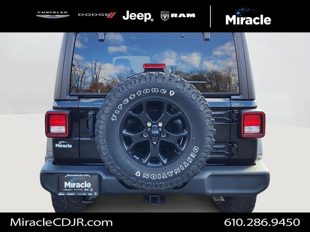 used 2022 Jeep Wrangler Unlimited car, priced at $32,495