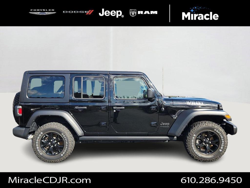 used 2022 Jeep Wrangler Unlimited car, priced at $32,495