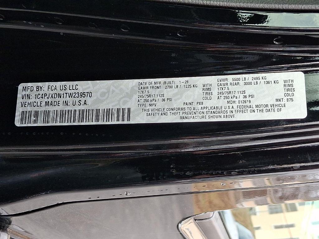 new 2026 Jeep Wrangler car, priced at $43,255