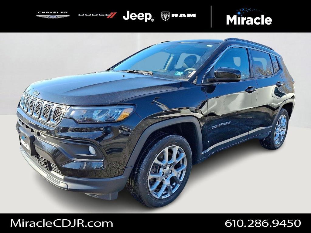 used 2023 Jeep Compass car, priced at $18,995