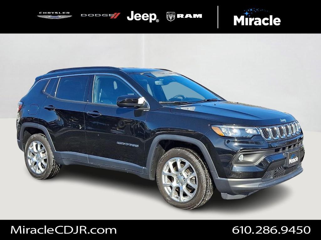 used 2023 Jeep Compass car, priced at $22,525